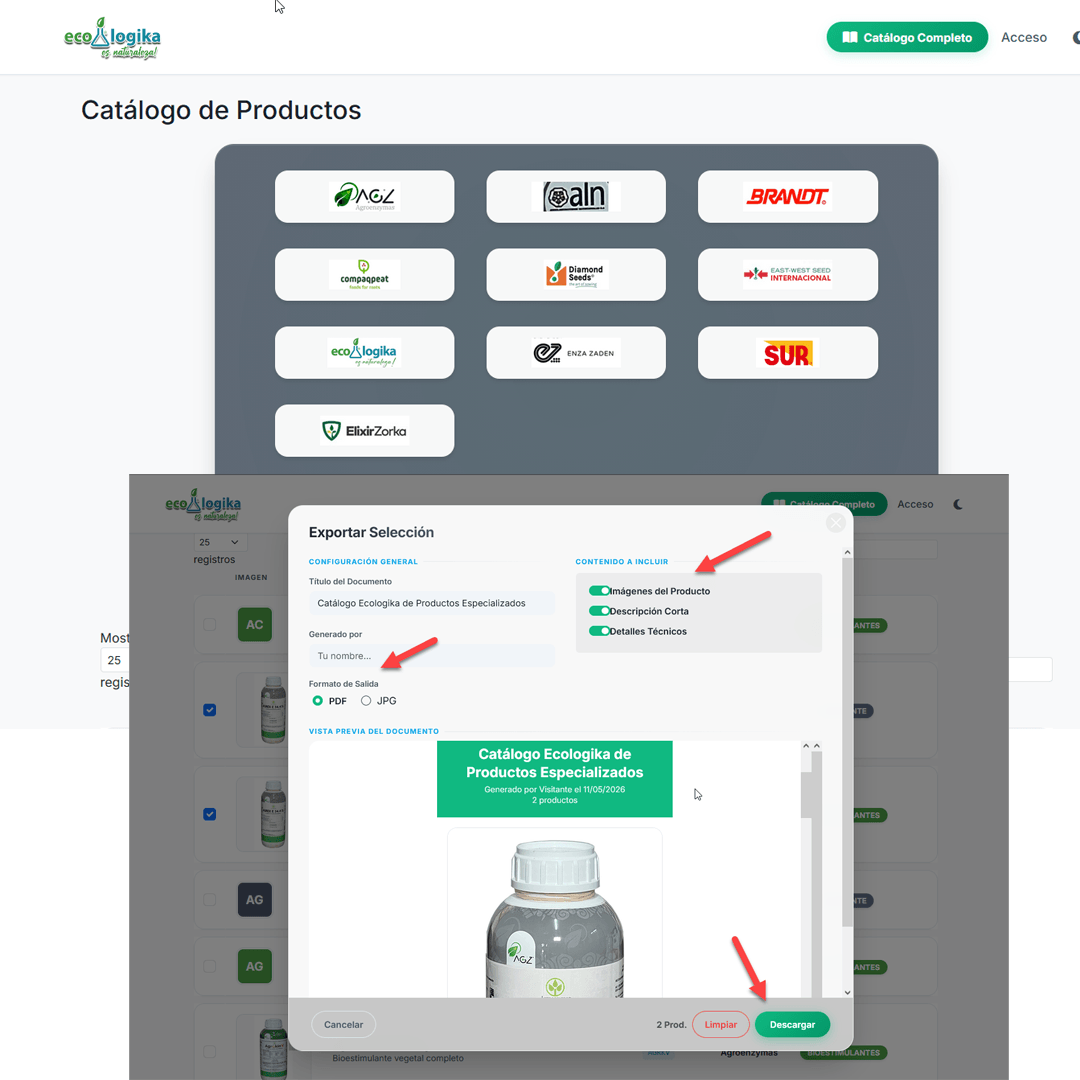 Ver WebApp Online  - Ecológika de Nicaragua