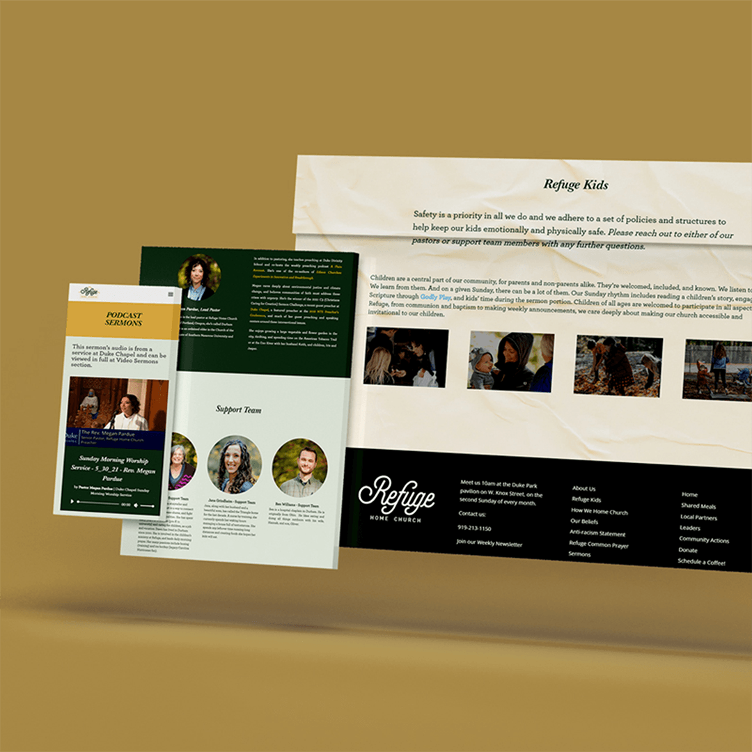 Ver Sitio Web Cliente  - Refuge Home Church