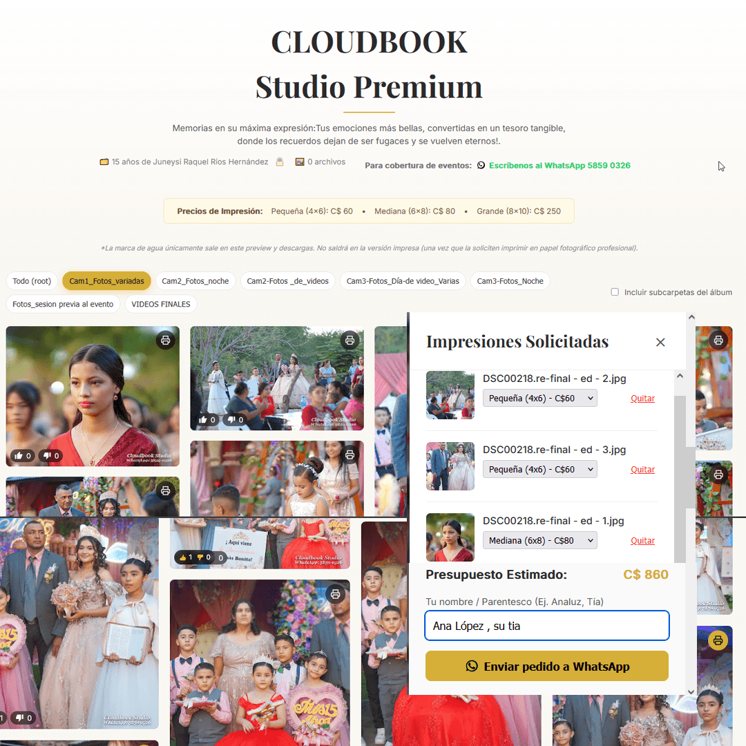 Ver WebApp Online  - Cloudbook Studio Premium